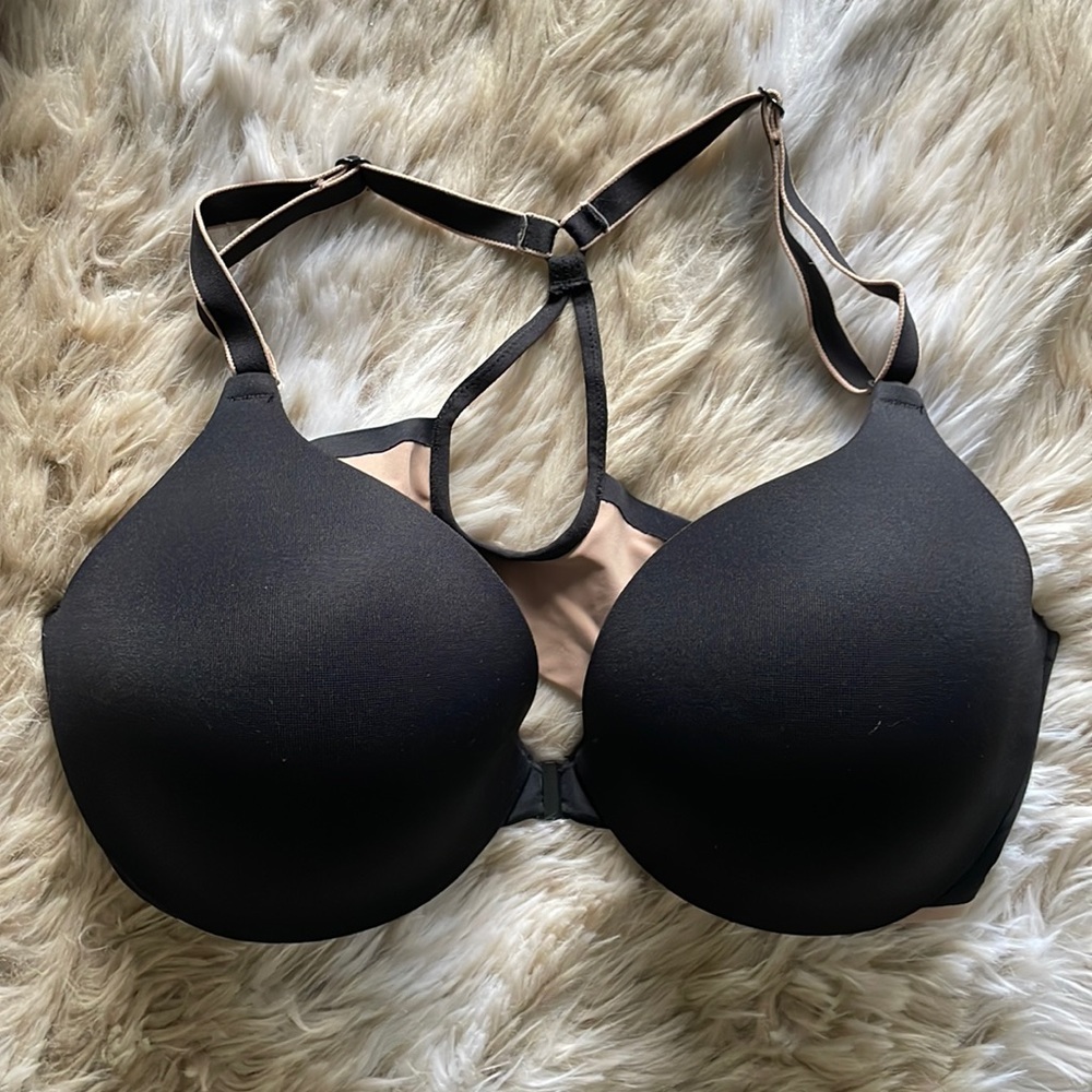 38C, Black, Bra
